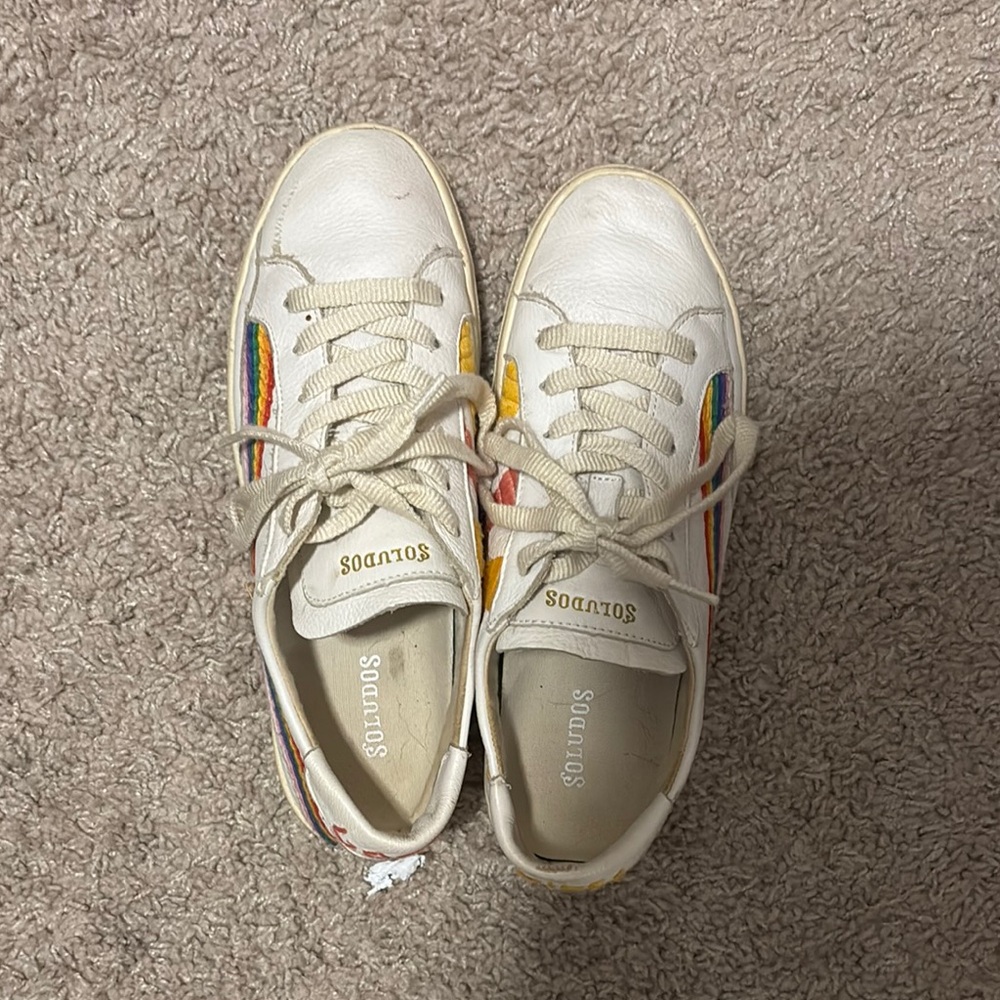 Soludos Rainbow Wave Sneakers